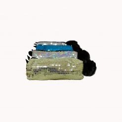 Inkology Metallic Sequin Pet Pencil Pouch, 4 Assorted Colors/Animals, 8" X 3" 8pc Value Pack -Hoover Shop unnamed file 1026