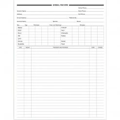 Medical Arts Press® Expanded Animal Patient Record