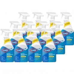 CloroxPro™ Anywhere® Daily Disinfectant And Sanitizer, 32 Fluid Ounces (Pack Of 12)
