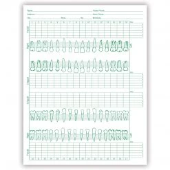 Medical Arts Press® Dental Periodontal Chart