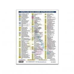 PMIC 2022 ICD-10-CM Quick Coder Card/Dental Oral (2223O)