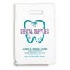 Medical Arts Press® Dental Personalized 2-Color Supply Bags; 9 X 13", Tooth Shaped W/brushes, 100 Bags, (635071)