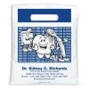 Medical Arts Press® Dental Personalized Small 2-Color Supply Bags; 7-1/2x9", Smile Team, Brush/Floss, 100 Bags, (53163)