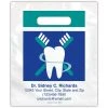 Medical Arts Press® Dental Personalized 2-Color Supply Bags; 7-1/2x9", Tooth W/Crossed Brushes, 100 Bags, (59757) -Hoover Shop unnamed file 227