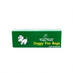 Poopy Pouch Universal Pet Waste Disposal Trash Bags, 0.75 Gal., 2000/Carton (PP-RB-200)