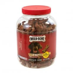 Milk Bone Soft & Chewy Dog Treat, Beef & Filet Mignon, 5.6 Oz., 10/CT ( SMU90011)