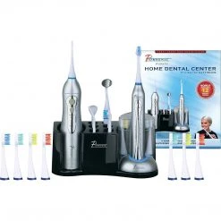 Pursonic™ Deluxe Home Dental Center Rechargeable Electric Toothbrush W/Bonus 12 Brush Heads -Hoover Shop unnamed file 36