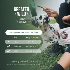 Greater Wild Tender Jerky Sticks For Dogs, Beef, 10 Oz. (PGN300002) -Hoover Shop unnamed file 377