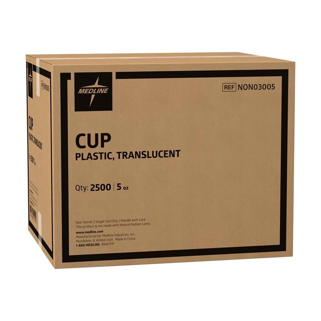 Medline Cold Cups, 5 Oz., Translucent, 2500/Carton (NON03005) 6 Medline Cold Cups, 5 Oz., Translucent, 2500/Carton (NON03005) - Image 5