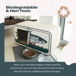 Park & Bench Unique Design Cat Scratcher, Cardboard  - Catalan (PPN600011) -Hoover Shop unnamed file 476