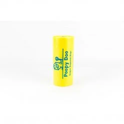 Poopy Doo Diaper Disposal Bags, Yellow, 10 Rolls/Case (PD-10-200)