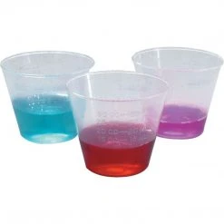 Medline Non-Sterile Graduated 1 Oz., Plastic Medicine Cups, Clear, 100/Pack (DYND80000H)