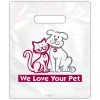 Medical Arts Press® Vet Non-Personalized 2-Color Small Supply Bags; 7-1/2x9", Cat/Dog, We Love Your Pet, 100 Bags, (36823) -Hoover Shop unnamed file 553