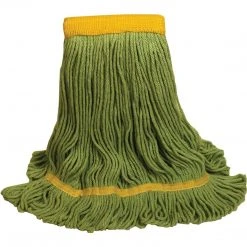 O'Dell® Recycled PET Mop Head, 5" Headband, Green (1200M/GR)