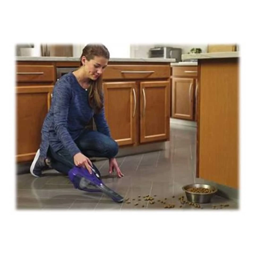 Black & Decker DustBuster Handheld Vacuum, Bagless, Purple (HLVA325JP07) 4 Black & Decker DustBuster Handheld Vacuum, Bagless, Purple (HLVA325JP07) - Image 2