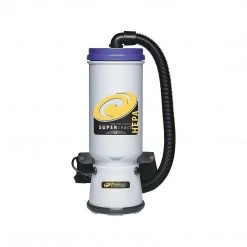 ProTeam Super CoachVac Backpack Vacuum, Gray/Purple (107119)