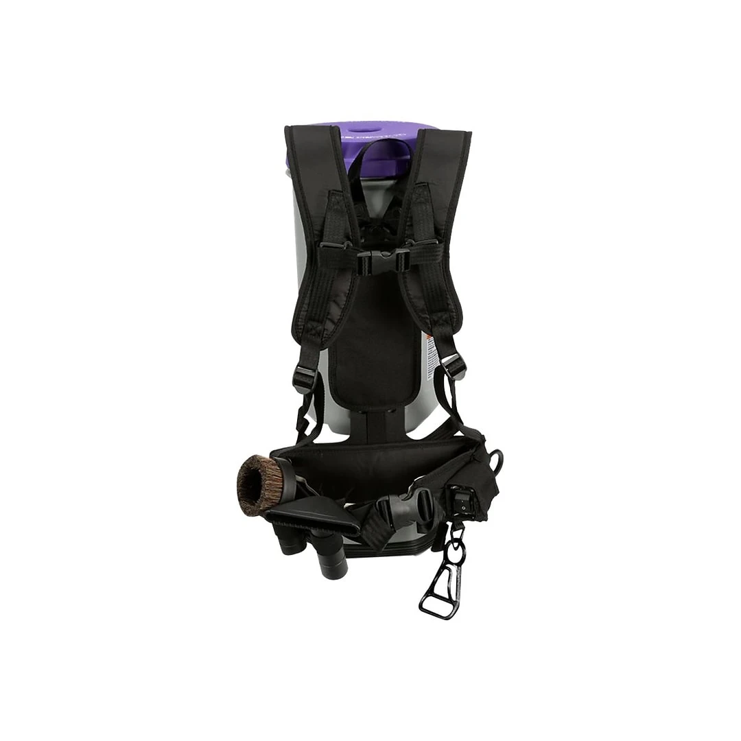 ProTeam Super CoachVac Backpack Vacuum, Gray/Purple (107119) 8 ProTeam Super CoachVac Backpack Vacuum, Gray/Purple (107119) - Image 6