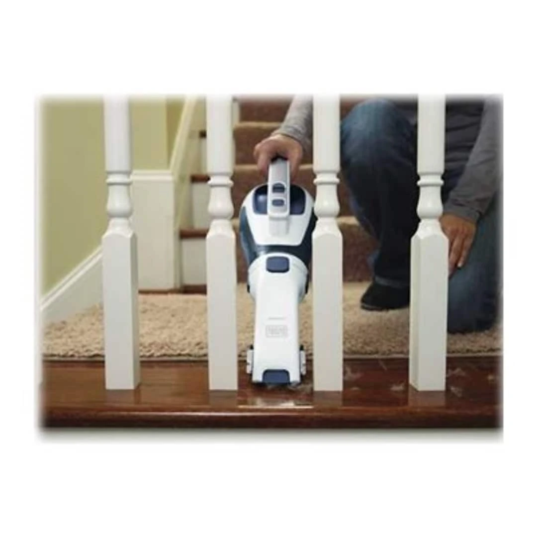 Black & Decker BLACK+DECKER Handheld Vacuum, Bagless, White/Blue (HHVI325JR22) 4 Black & Decker BLACK+DECKER Handheld Vacuum, Bagless, White/Blue (HHVI325JR22) - Image 2