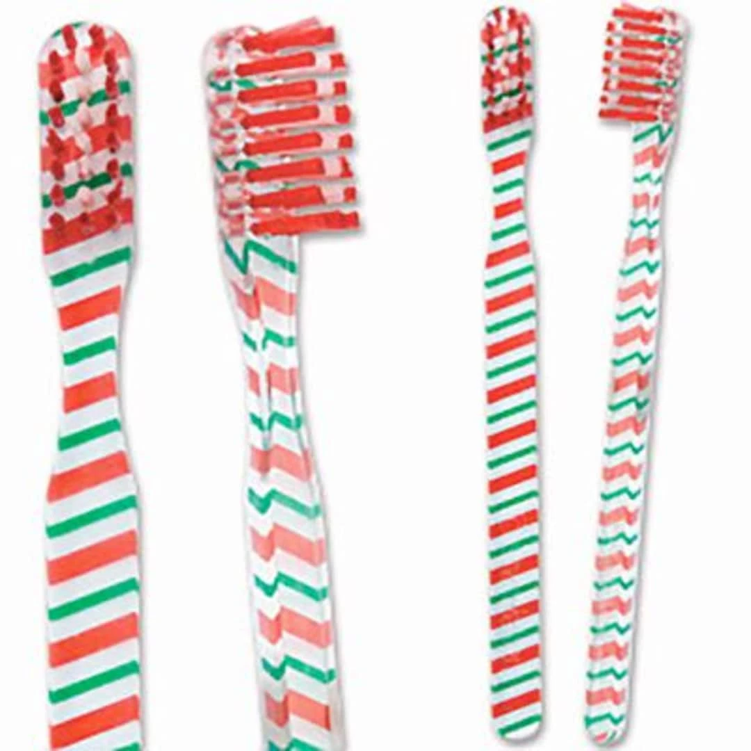 SmileMakers® Youth Candy Cane Toothbrushes; 48 PCS 3 SmileMakers® Youth Candy Cane Toothbrushes; 48 PCS