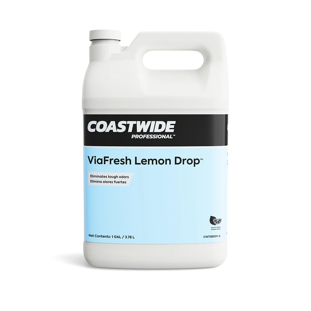 Coastwide Professional™ Air Freshener ViaFresh Lemon Drop Concentrate, 3.78L, 4/Carton (CW738001-A) 3 Coastwide Professional™ Air Freshener ViaFresh Lemon Drop Concentrate, 3.78L, 4/Carton (CW738001-A)