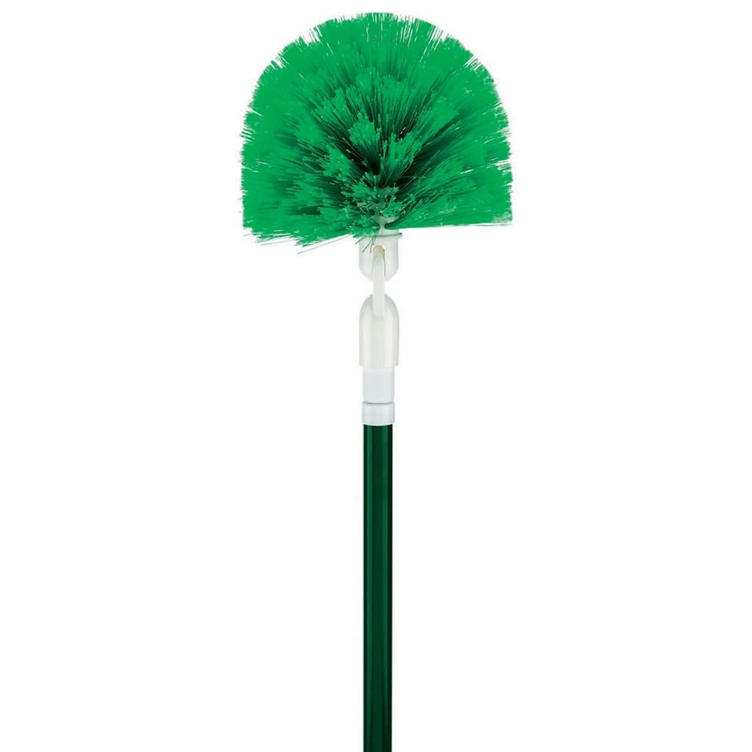 Libman Swivel Duster & Handle, Steel Handle, 8", Green & White, 4/CT (0118) 2 Libman Swivel Duster & Handle, Steel Handle, 8", Green & White, 4/CT (0118)