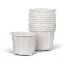 Medline Disposable Paper Souffle Cups, 3 1/2 Oz, 2500/Pack