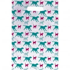 Medical Arts Press® Veterinary Scatter Print Bags; 9 X 13", Dogs And Cats, 100 Bags, (36687)